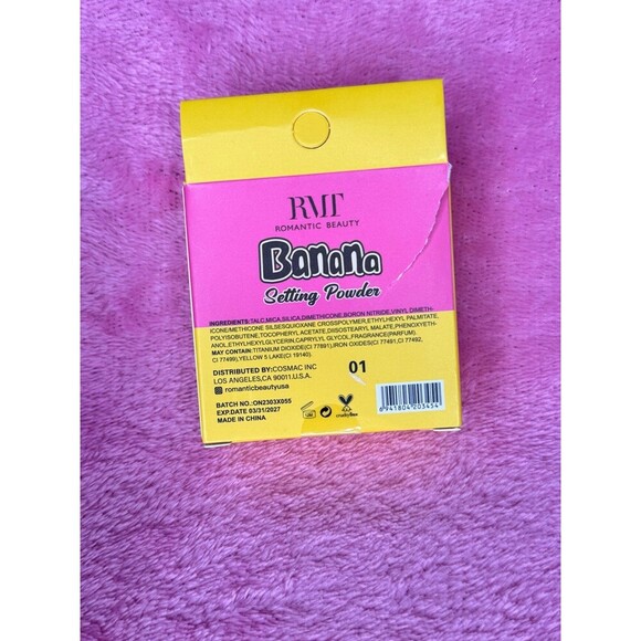 New Romantic Beauty Banana Translucent Setting Powder Matte Finish BNIB NWT NIB - Picture 2 of 2